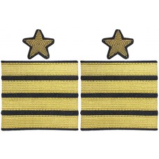 КАПИТАН 2-го Ранга, нарукавный знак офицеров ВМФ СССР, обр. 1943 г.